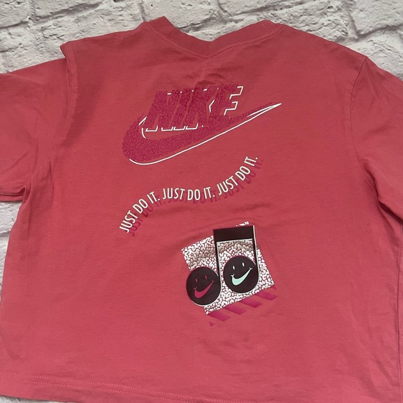 Nike girls oversized decorative back Tshirt Excellent - Picture 4 of 5